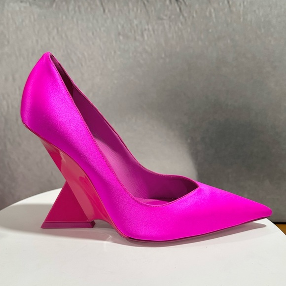 🌹 THE ATTICO🌹Cheope High-heel Fuchsia Pumps Size: 37 - Picture 7 of 16